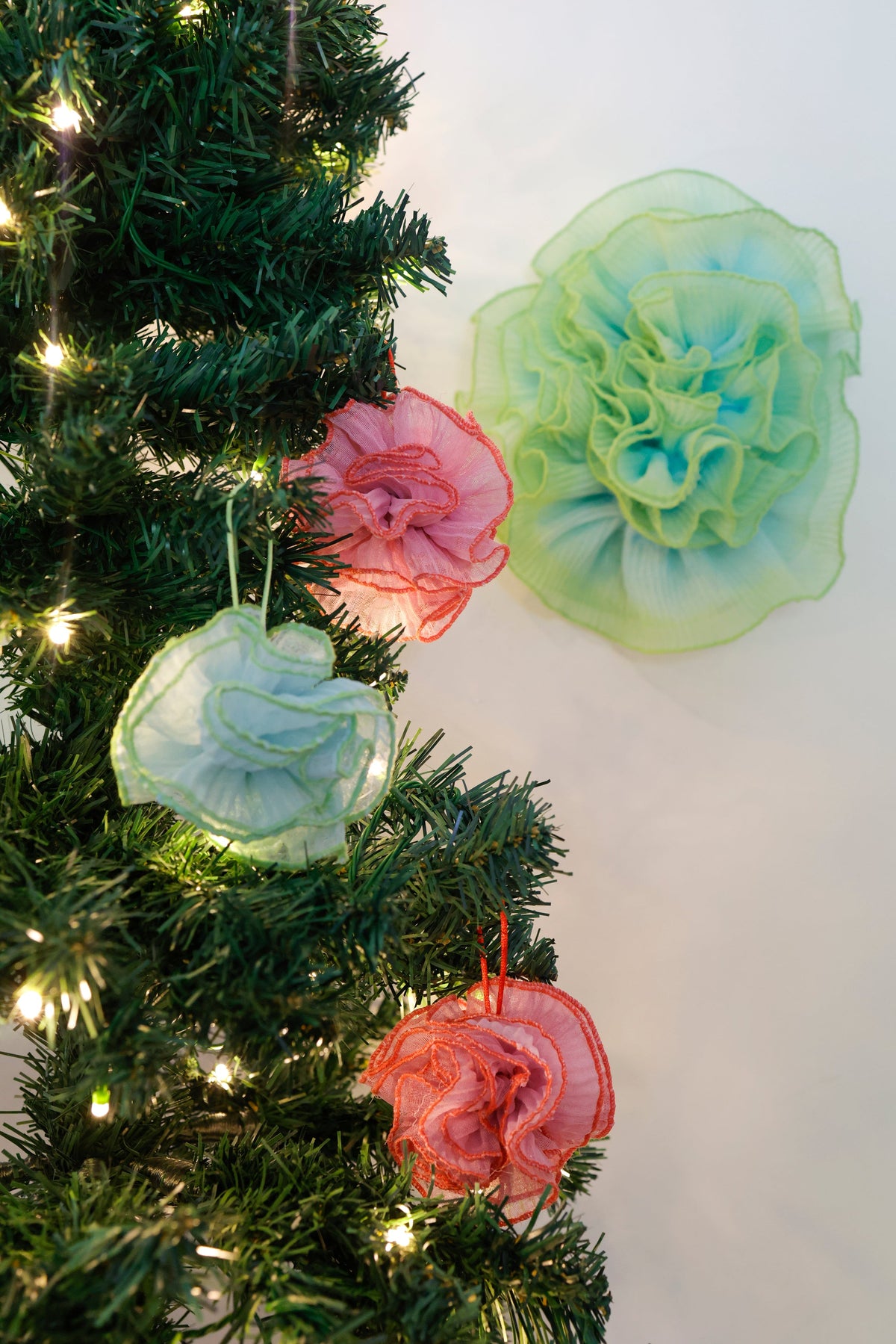 Frilly Christmas Decorations
