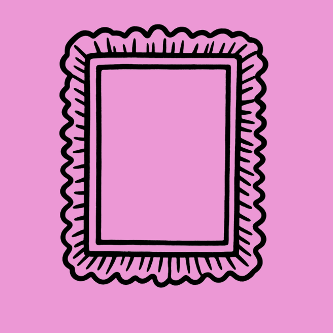 Bespoke A4 Frame Scrunchie