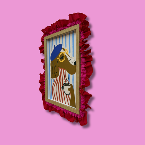 Hot Gossip A4 Frame Scrunchie