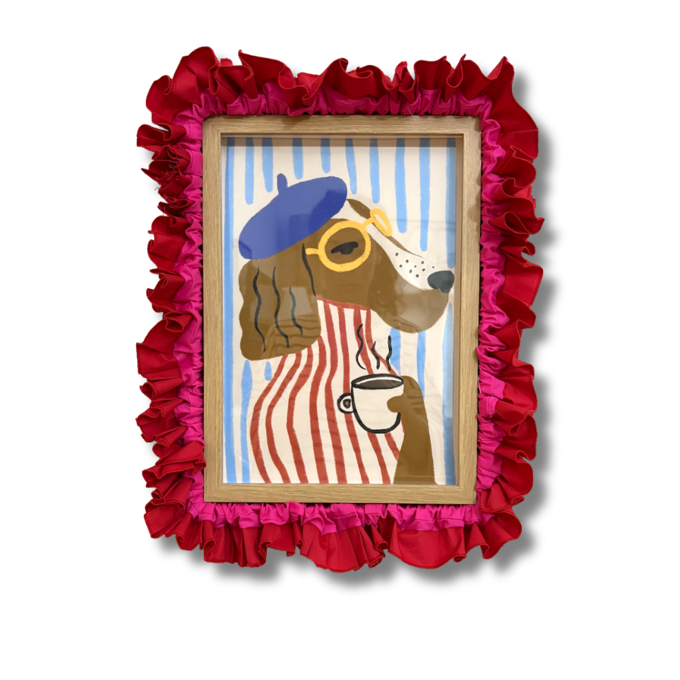 Hot Gossip A4 Frame Scrunchie