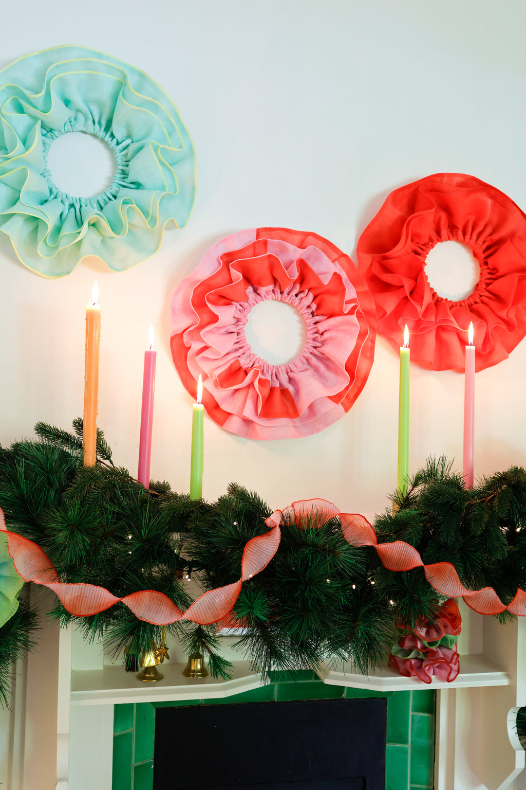 Bon Bon Christmas Ruffle Circlet
