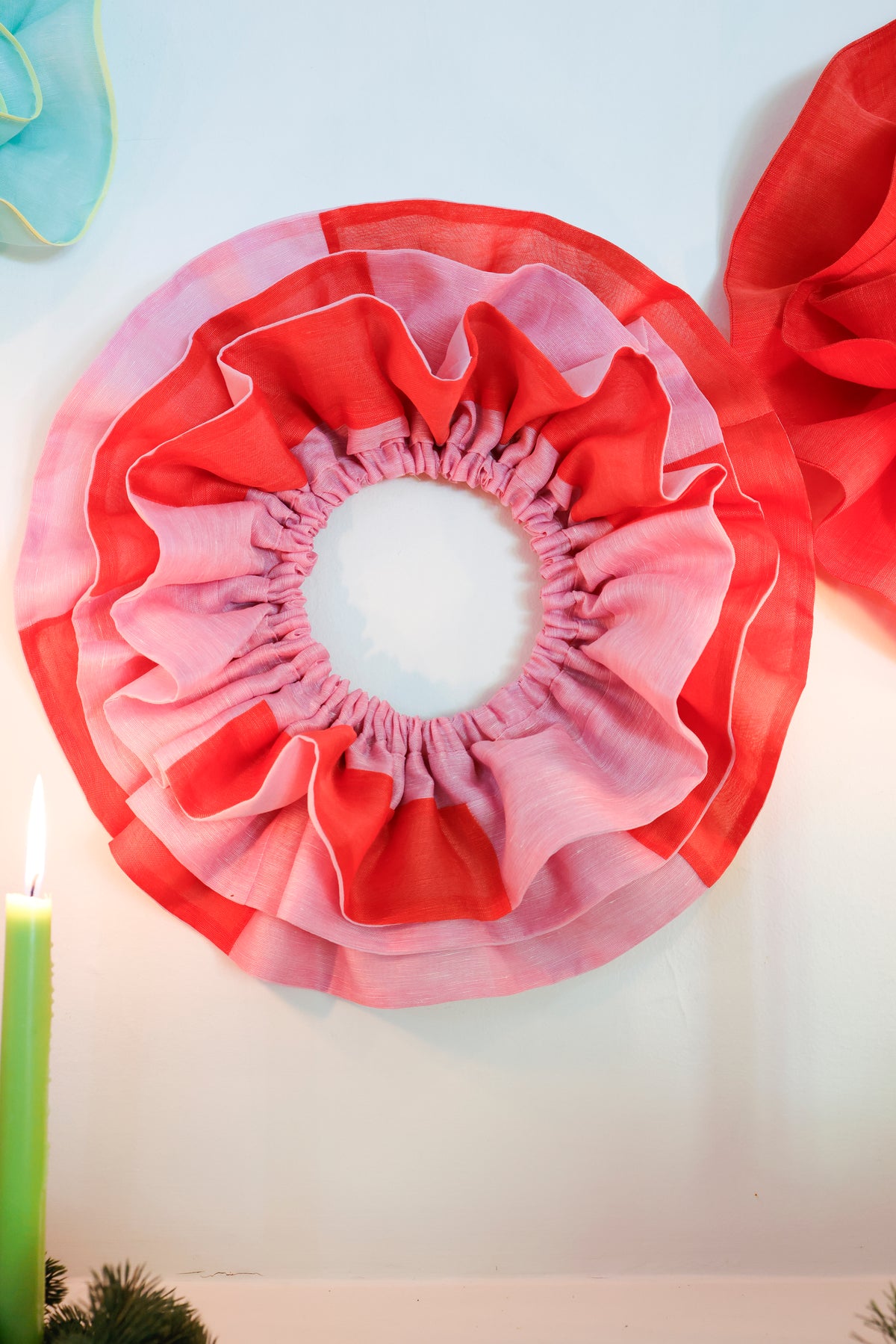 Bon Bon Christmas Ruffle Circlet